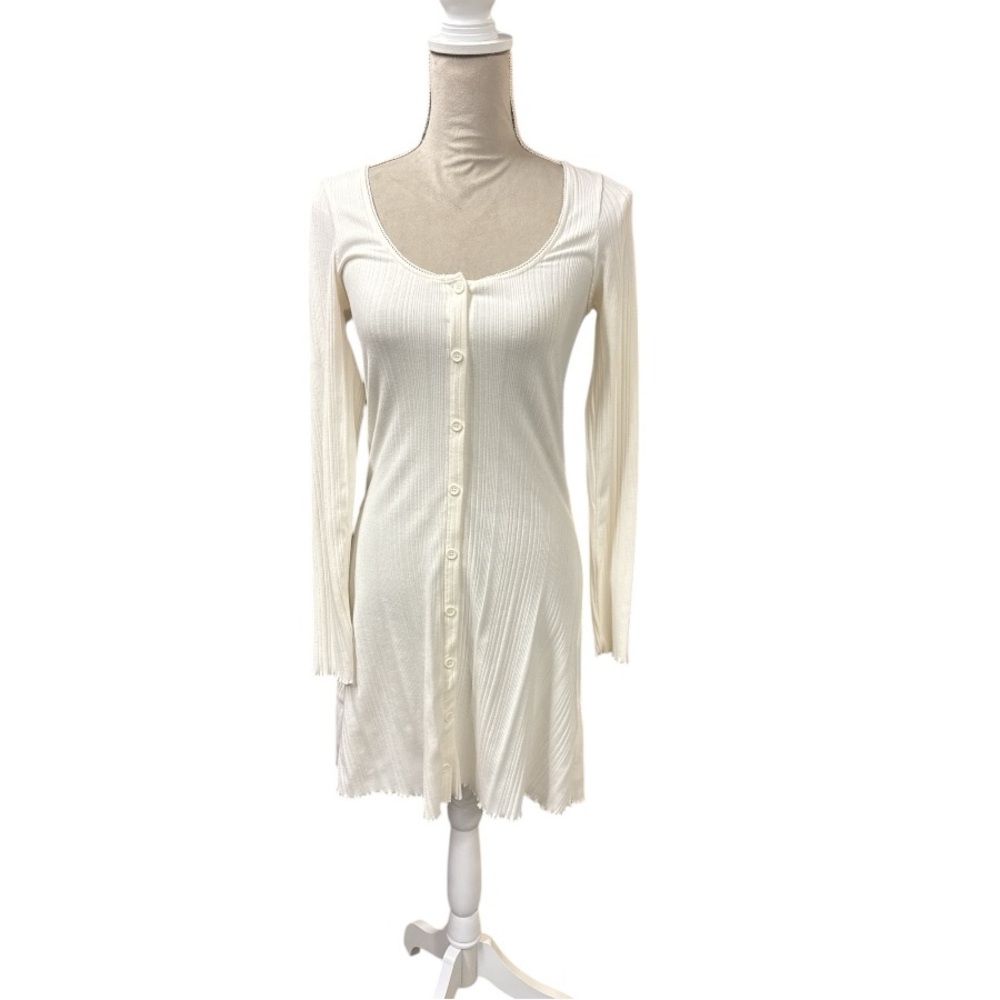 Divided by H&M Grey Ribbed Dress size 10